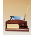 Desk Organizer w/ Business Card Holder & Notepad